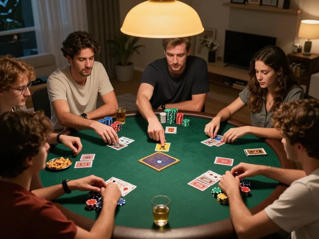 Berpartisipasi dalam permainan poker yang ramah di rumah, sambil menjelajahi Login Gsc108 untuk permainan online.