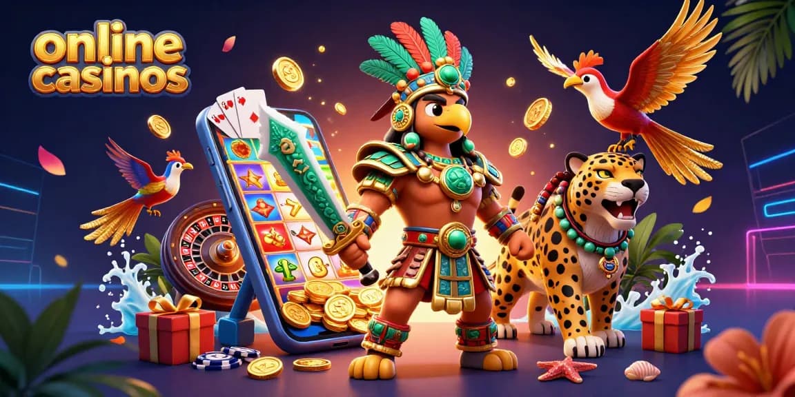 Engage with exciting online casinos featuring dynamic gaming elements and colorful characters.