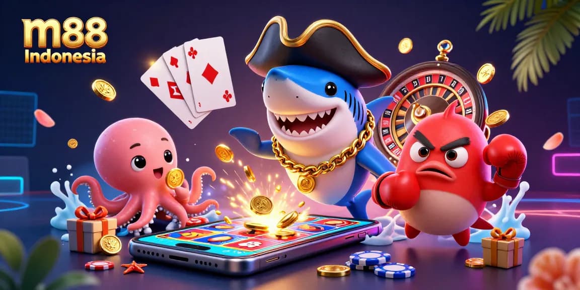 Terlibatlah dengan dunia permainan m88 Indonesia yang menampilkan slot berwarna-warni, karakter yang mendebarkan, dan visual yang hidup.