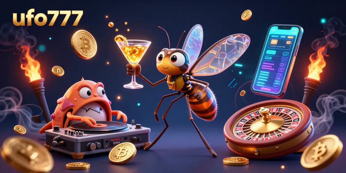 ufo777 menawarkan pengalaman bermain kasino dengan pesta visual yang mengasyikkan dan elemen cryptocurrency.