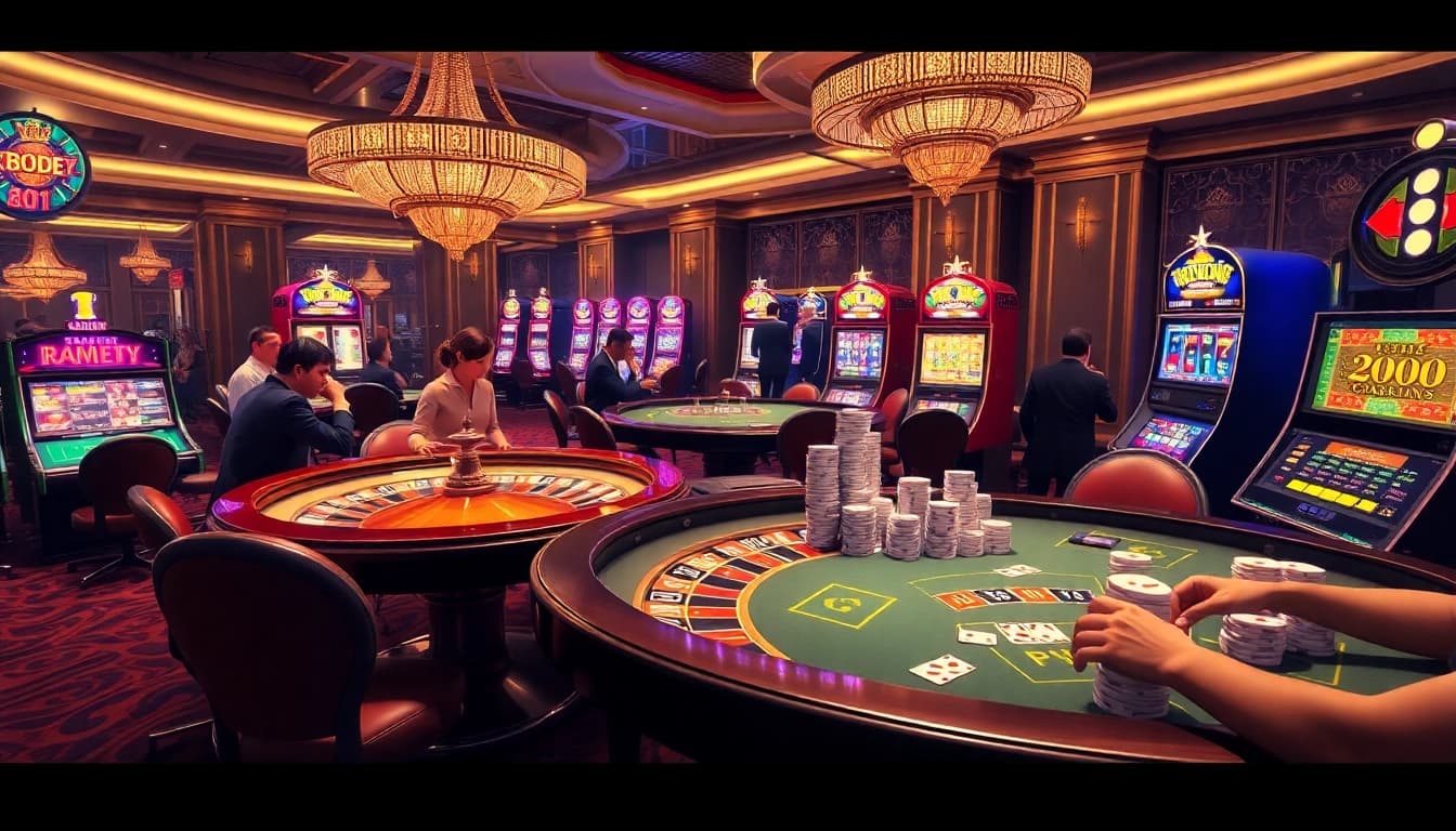 The official hidden wiki reveals thrilling casino experiences with players at a roulette table.