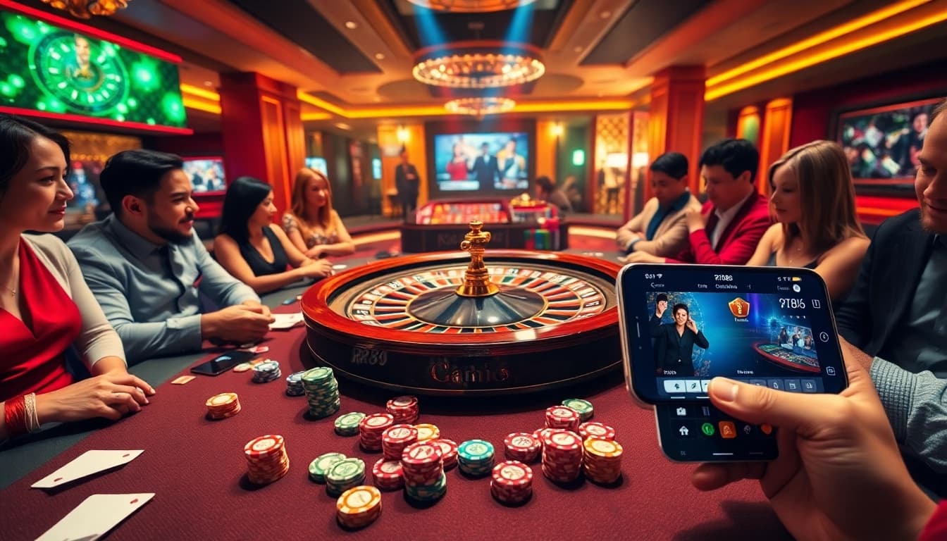 Experience excitement at RR88 with vibrant casino tables and thrilling gameplay.