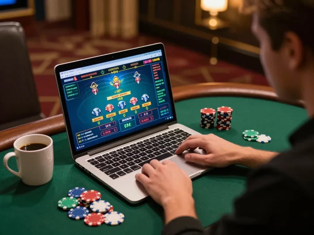 RR88 online player enjoying live dealer games with immersive betting experience