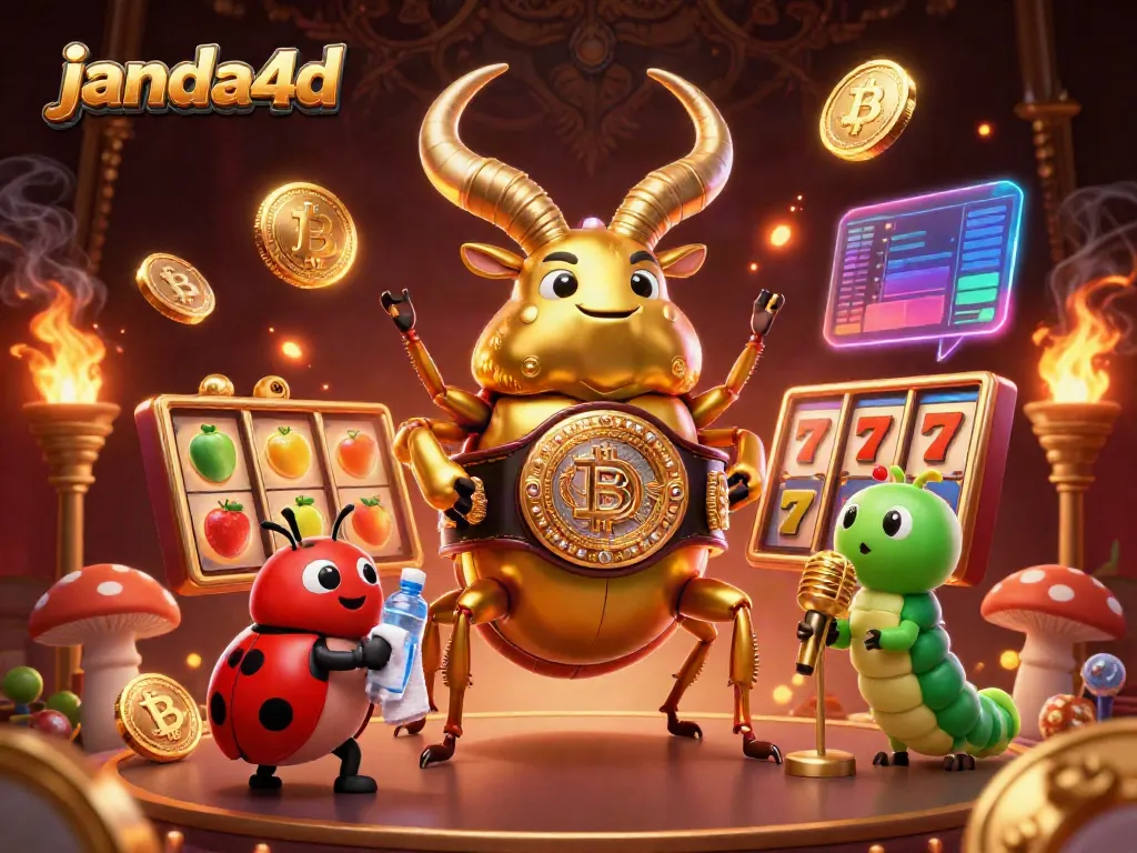 janda4d menyajikan ilustrasi 3D berwarna dengan karakter menarik di dunia perjudian.
