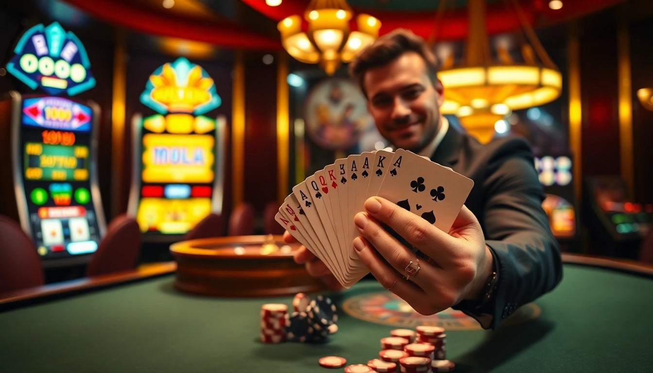 Experience thrilling gameplay at c168 okvip with vibrant casino elements and winning moments.