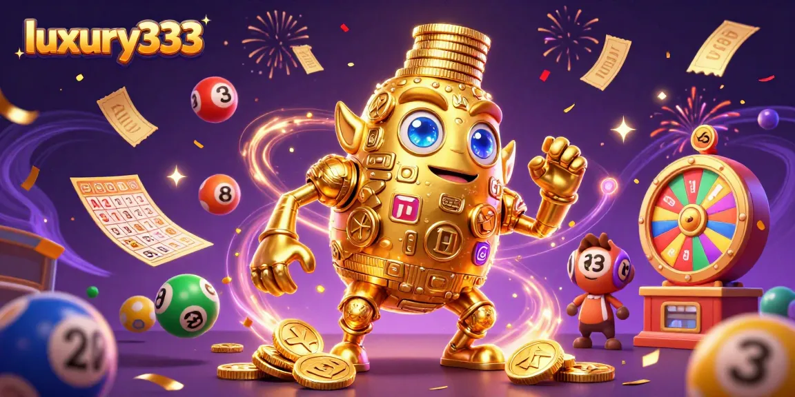 Menangkan hadiah besar dengan luxury333, menghadirkan ilustrasi kasino yang meriah dan berwarna-warni.