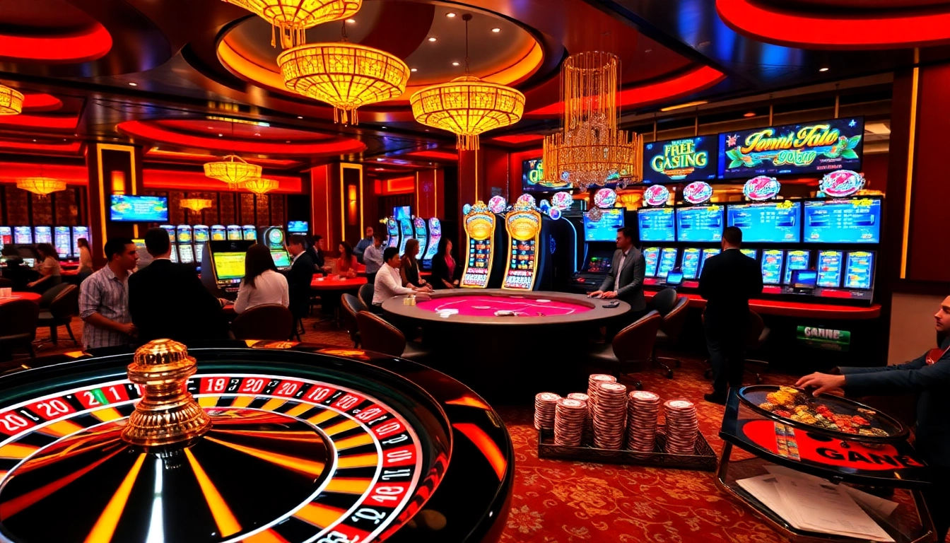 Experience the excitement of qh88 with vibrant casino games and captivating betting scenes.