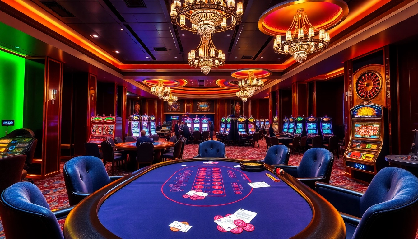 SODO players enjoying a luxurious casino atmosphere at a poker table with glittering chips.