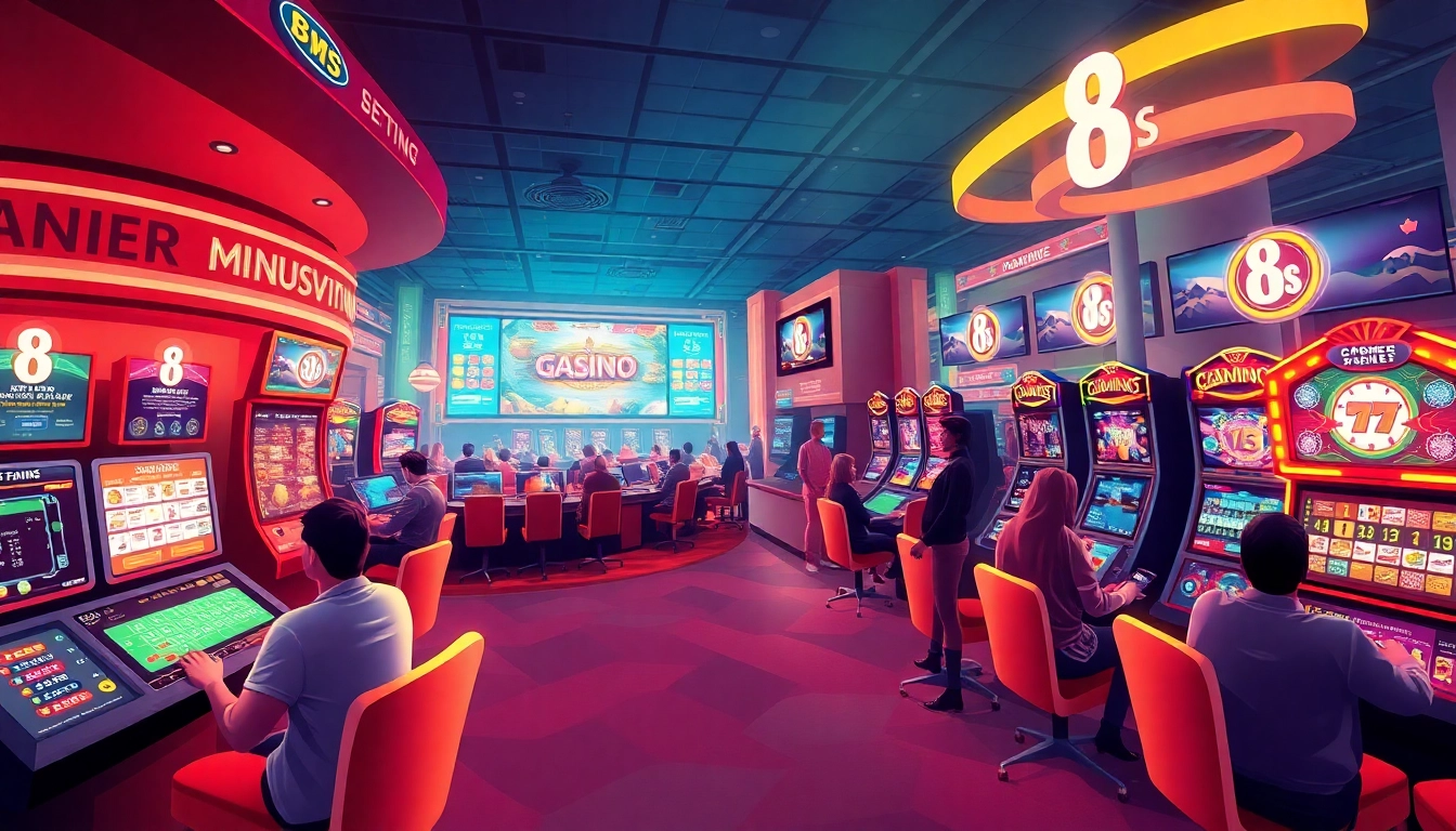 Experience the thrill of 8S online casino games with exciting live dealers and vibrant slot machines.